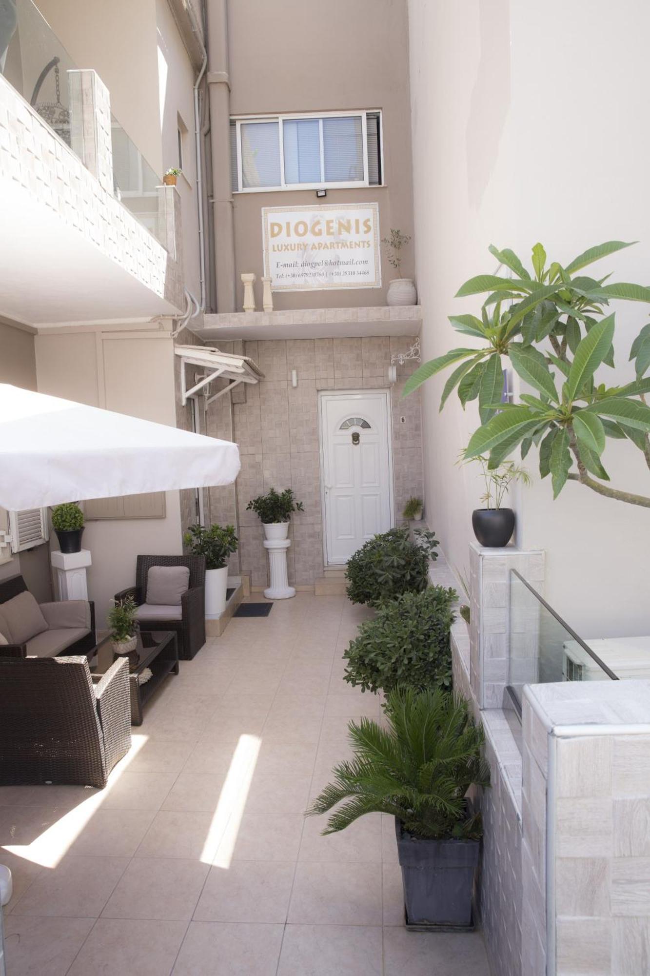 Diogenis Deluxe Apartment Retimno Zewnętrze zdjęcie